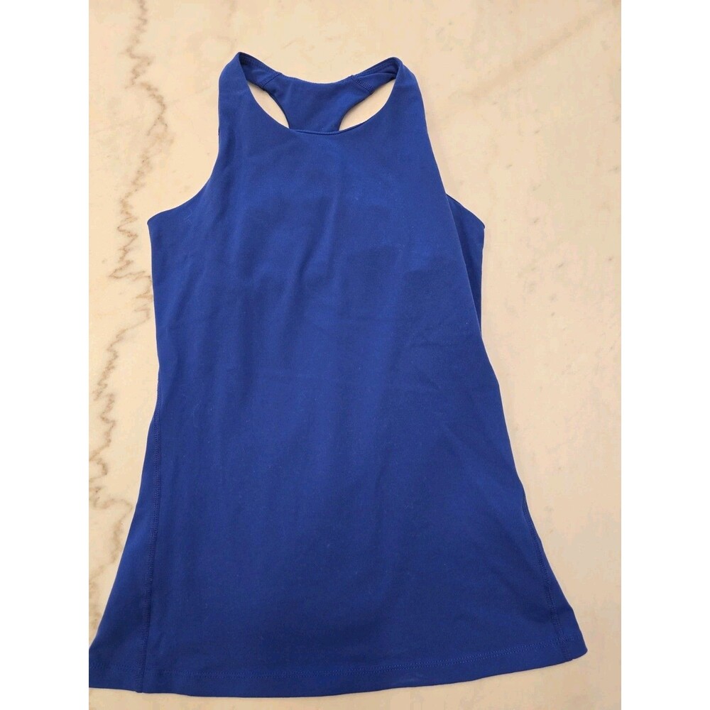 Kira Grace Royal Blue Athletic Racerback Tank Top Size Small Luxury Gym